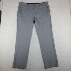 Johnston & Murphy Pants Mens 36x33‎ Gray XC4 Straight Leg Performance Tech Golf